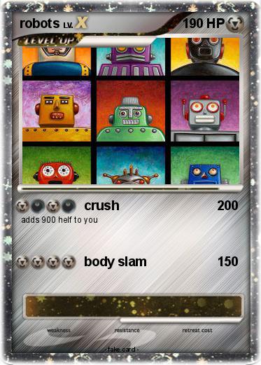 Pokemon robots