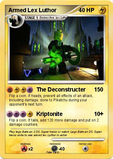 Pokemon Armed Lex Luthor