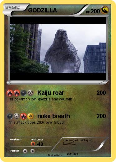 Pokemon GODZILLA