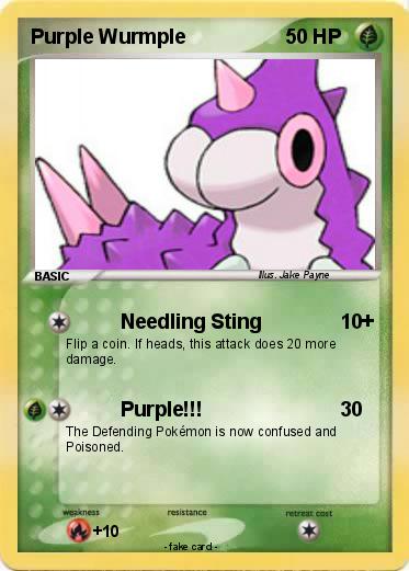 Pokemon Purple Wurmple