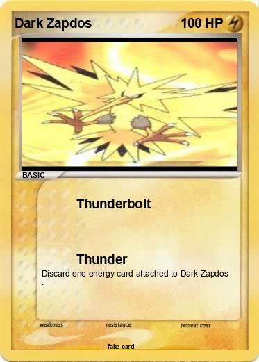 Pokemon Dark Zapdos