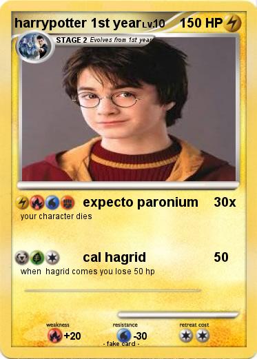 Pokemon harrypotter 1st year