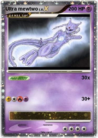 Pokemon Ultra mewtwo