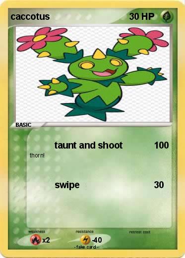 Pokemon caccotus