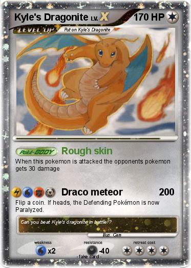 Pokemon Kyle's Dragonite