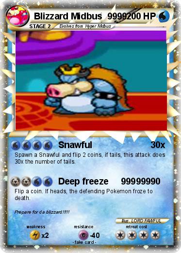 Pokemon Blizzard Midbus  9999