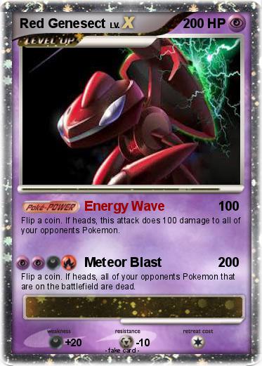 Pokemon Red Genesect