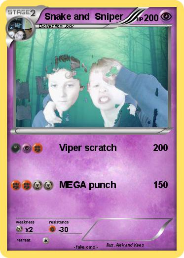 Pokemon Snake and  Sniper