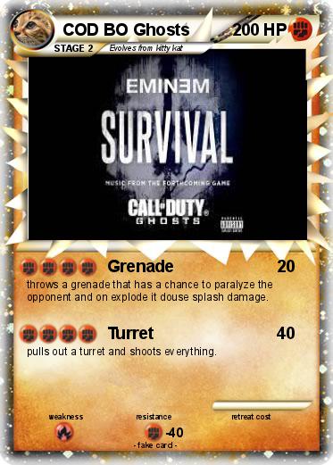 Pokemon COD BO Ghosts