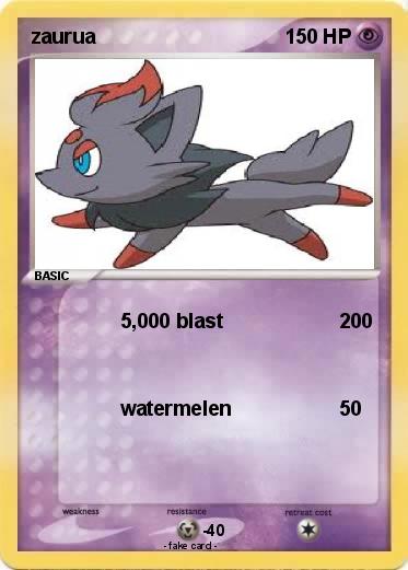 Pokemon zaurua
