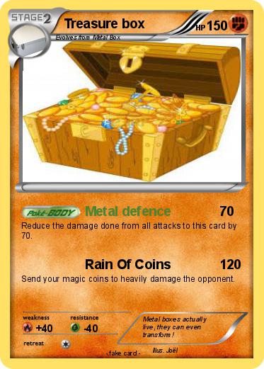 Pokemon Treasure box