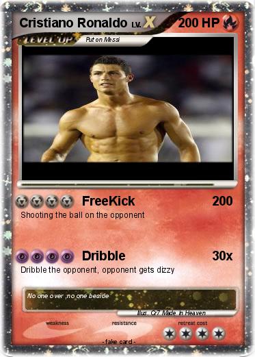 Pokemon Cristiano Ronaldo
