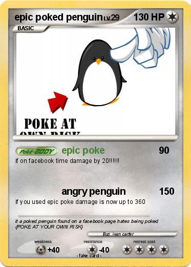 Pokemon epic poked penguin