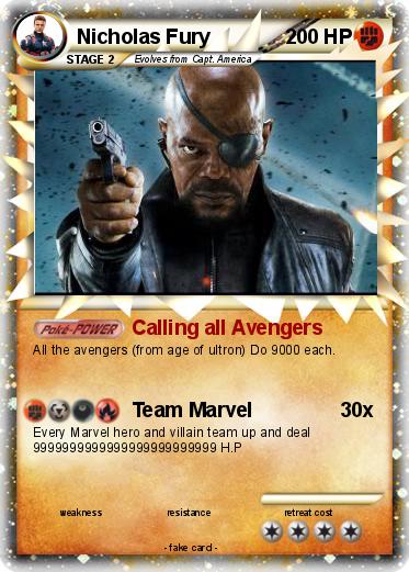Pokemon Nicholas Fury