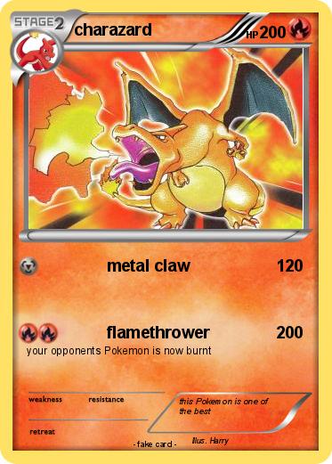 Pokemon charazard