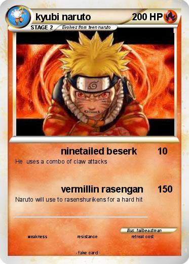 Pokemon kyubi naruto