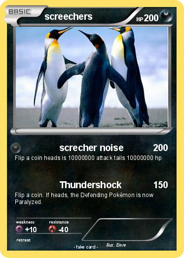 Pokemon screechers