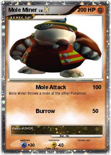 Pokemon Mole Miner