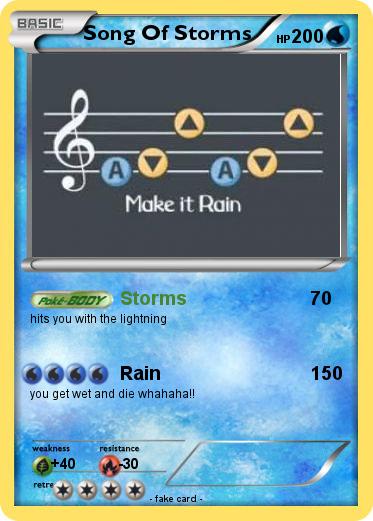 Pokemon Song Of Storms