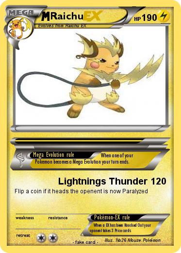 Pokemon Raichu