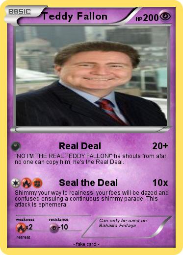 Pokemon Teddy Fallon