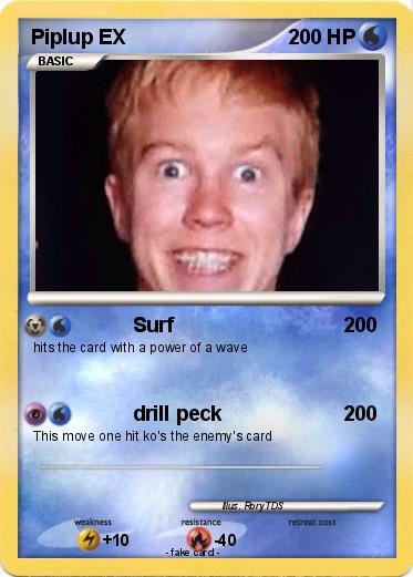 Pokemon Piplup EX