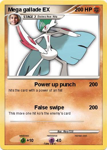 Pokemon Mega gallade EX