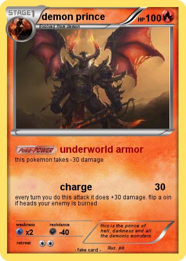 Pokemon demon prince