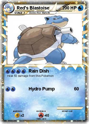 Pokemon Red's Blastoise