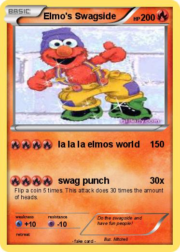 Pokemon Elmo's Swagside