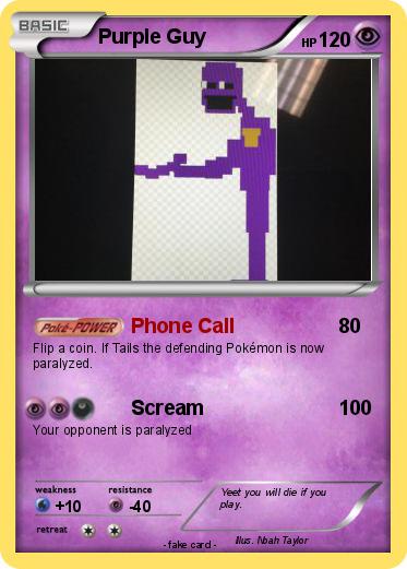 Pokemon Purple Guy