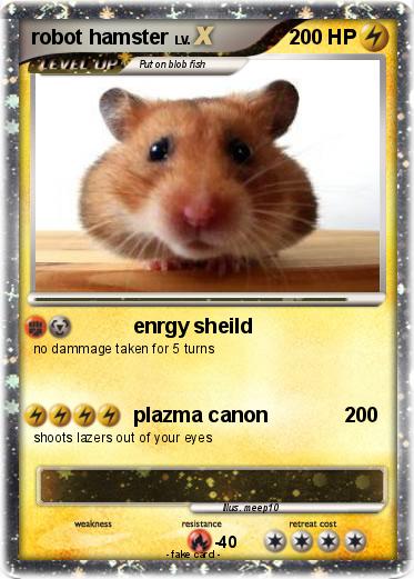 Pokemon robot hamster