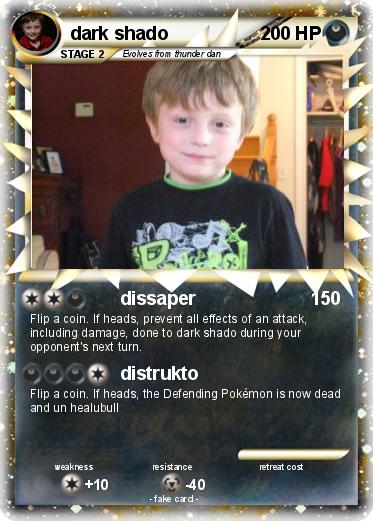 Pokemon dark shado