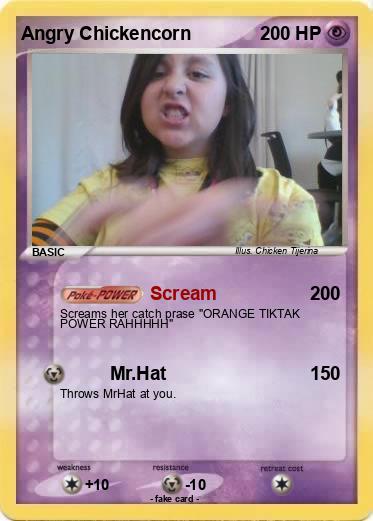Pokemon Angry Chickencorn