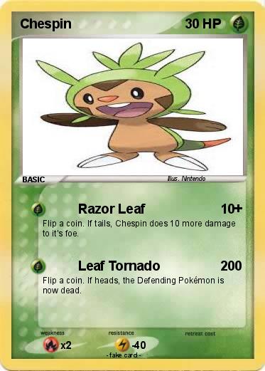 Pokemon Chespin