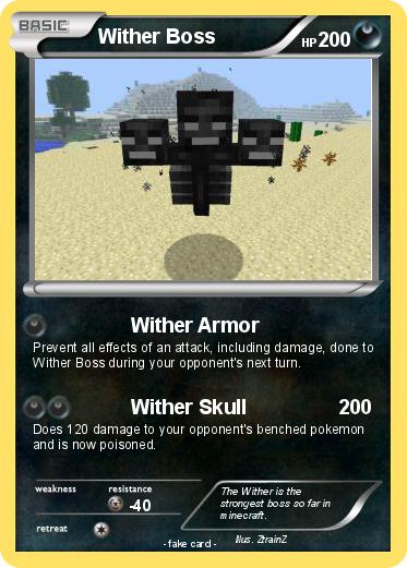 Pokemon Wither Boss
