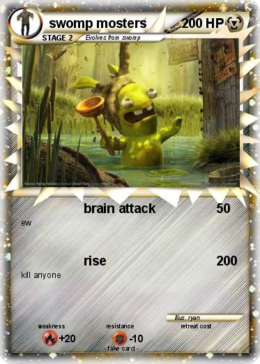 Pokemon swomp mosters