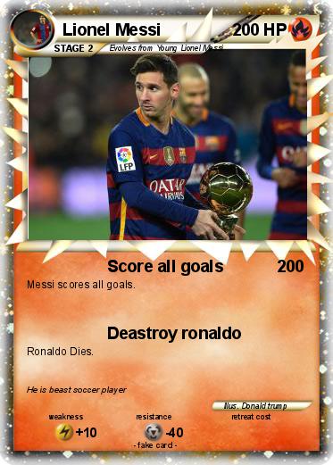 Pokemon Lionel Messi