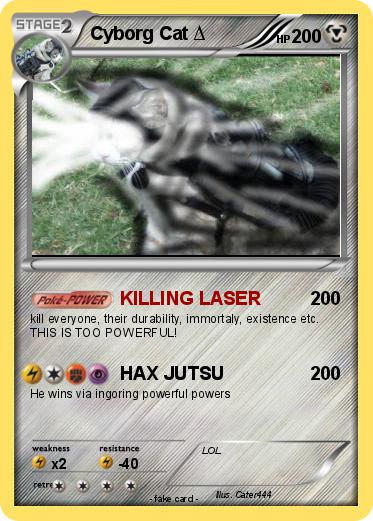 Pokemon Cyborg Cat ∆