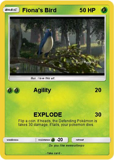 Pokemon Fiona's Bird