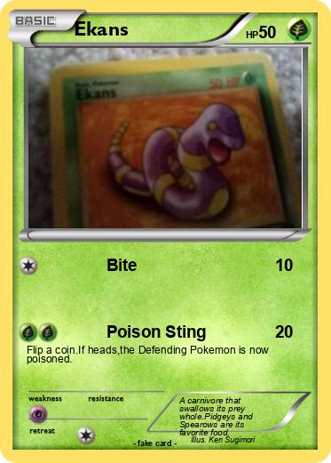 Pokemon Ekans