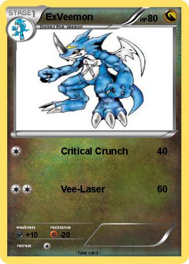 Pokemon ExVeemon