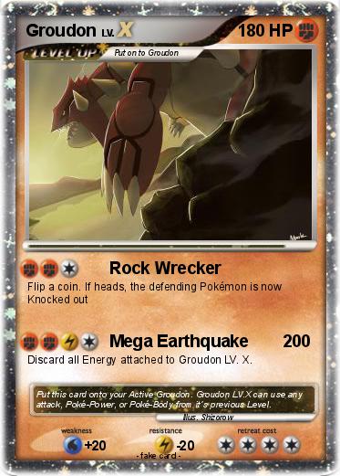 Pokemon Groudon