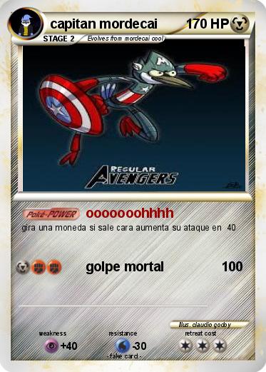 Pokemon capitan mordecai