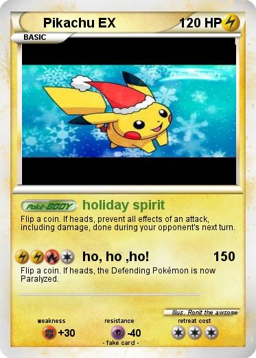 Pokemon Pikachu EX