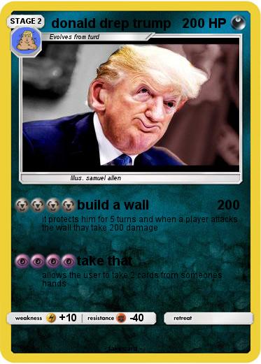 Pokemon donald drep trump