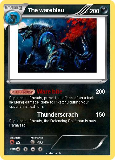 Pokemon The warebleu