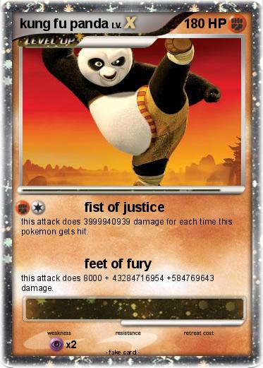 Pokemon kung fu panda