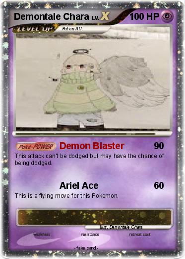 Pokemon Demontale Chara
