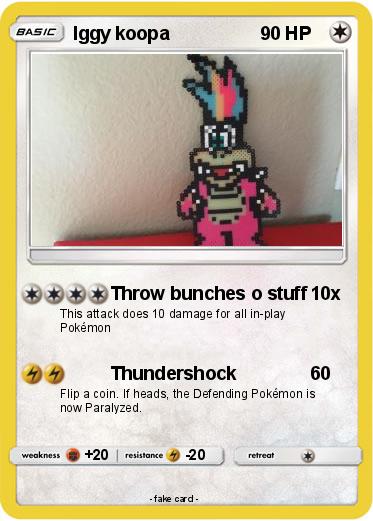 Pokemon Iggy koopa